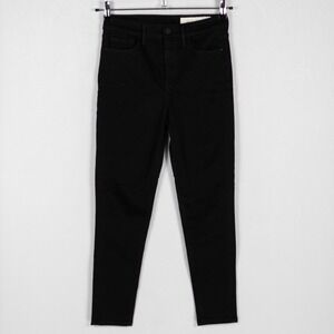 Treasure & Bond Jeans Womens Sz 27 Black Charity Skinny High Rise Crop Stretch